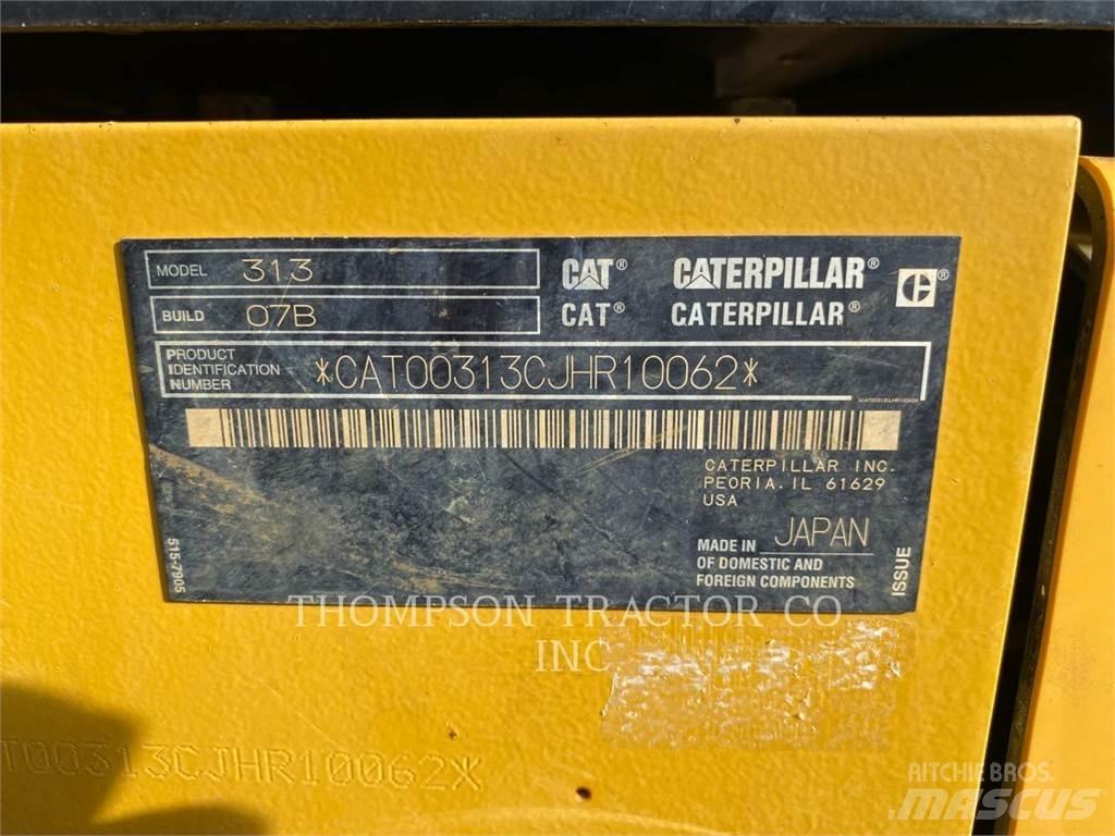 CAT 313 Lánctalpas kotrók