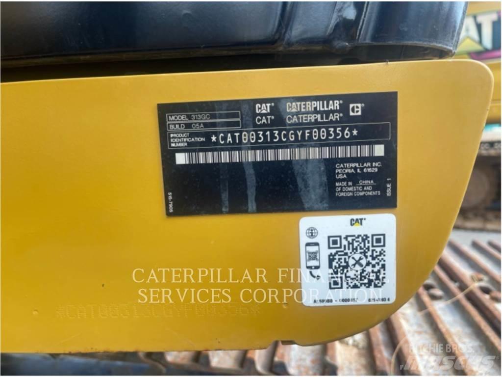 CAT 313-05GC Lánctalpas kotrók