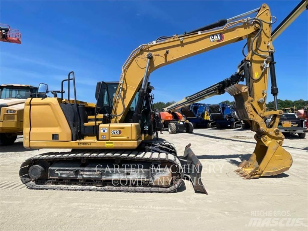 CAT 313-07 Lánctalpas kotrók