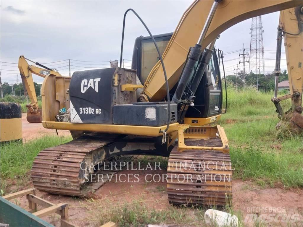 CAT 313D2GC Lánctalpas kotrók