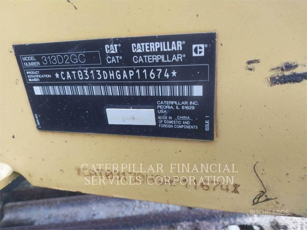 CAT 313D2GC Lánctalpas kotrók