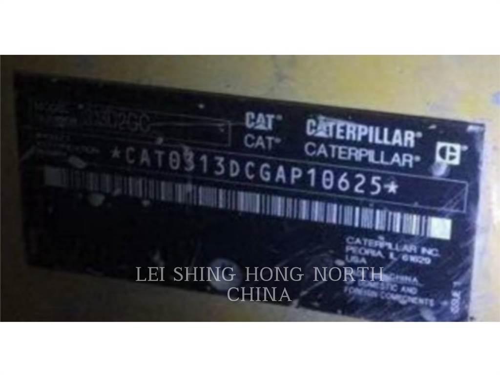 CAT 313D2GC Lánctalpas kotrók