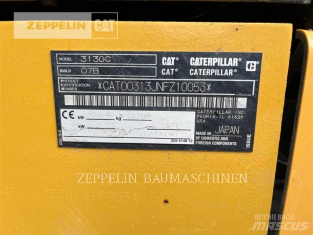 CAT 313GC Lánctalpas kotrók