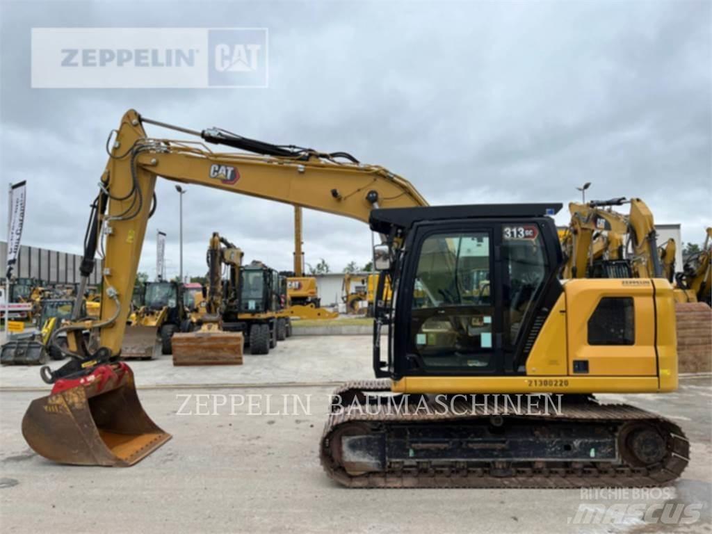CAT 313GC Lánctalpas kotrók