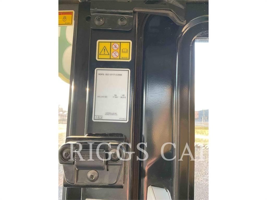 CAT 313GC 9 Lánctalpas kotrók