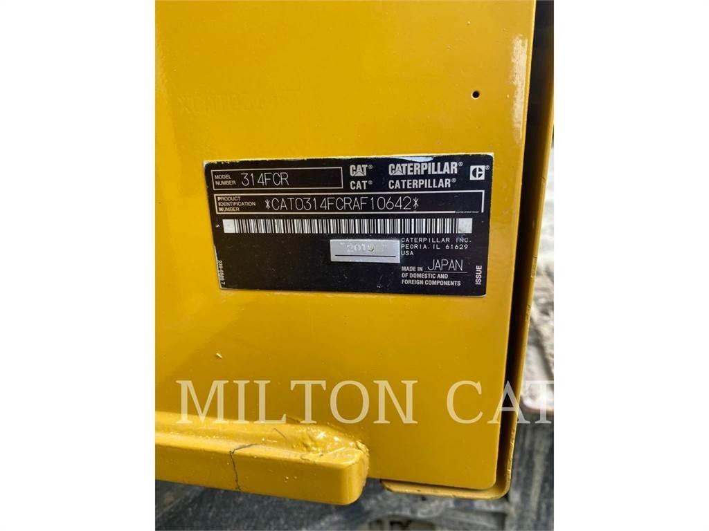 CAT 314F Lánctalpas kotrók