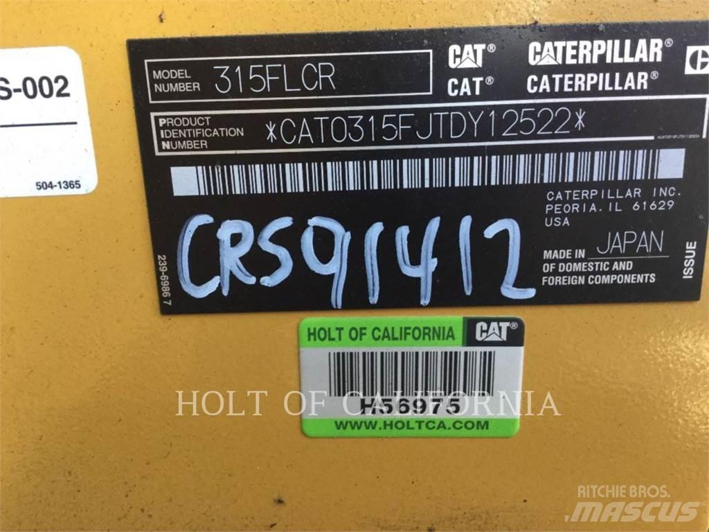 CAT 315 Lánctalpas kotrók