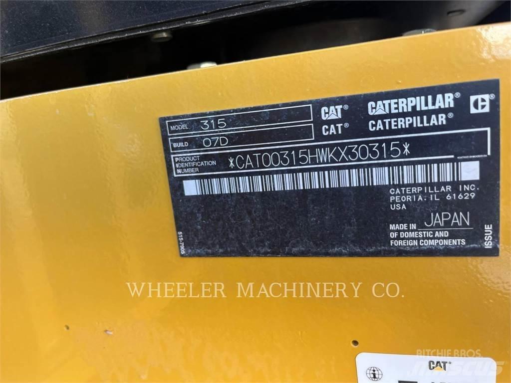CAT 315 CF Lánctalpas kotrók