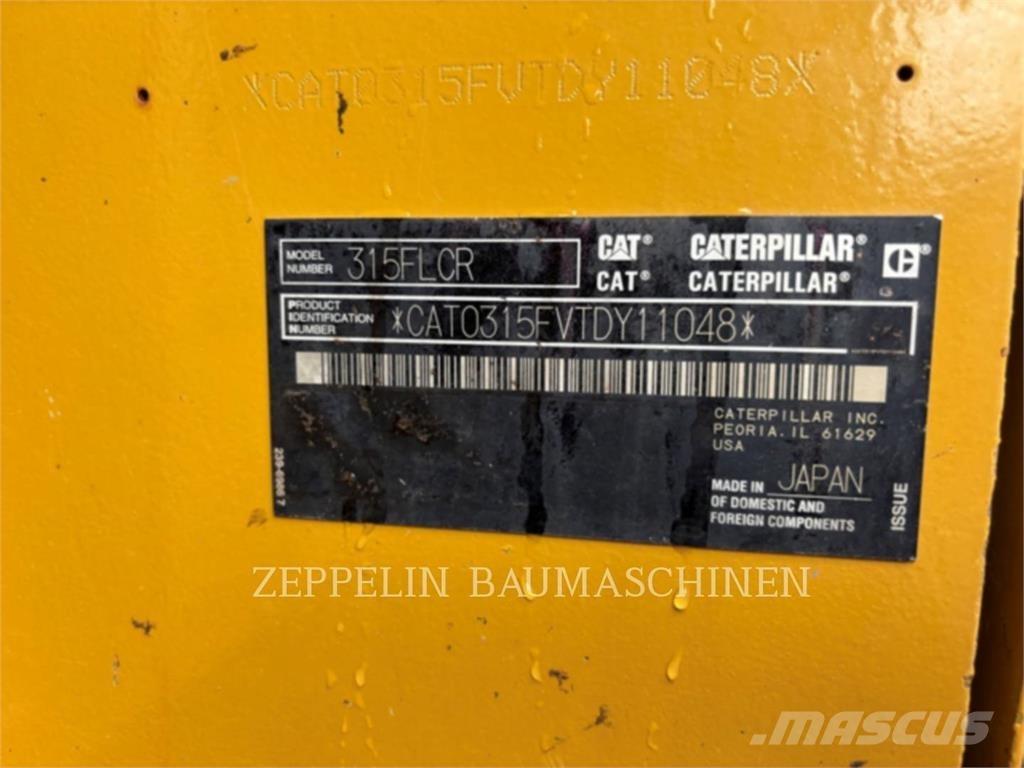CAT 315FL Lánctalpas kotrók