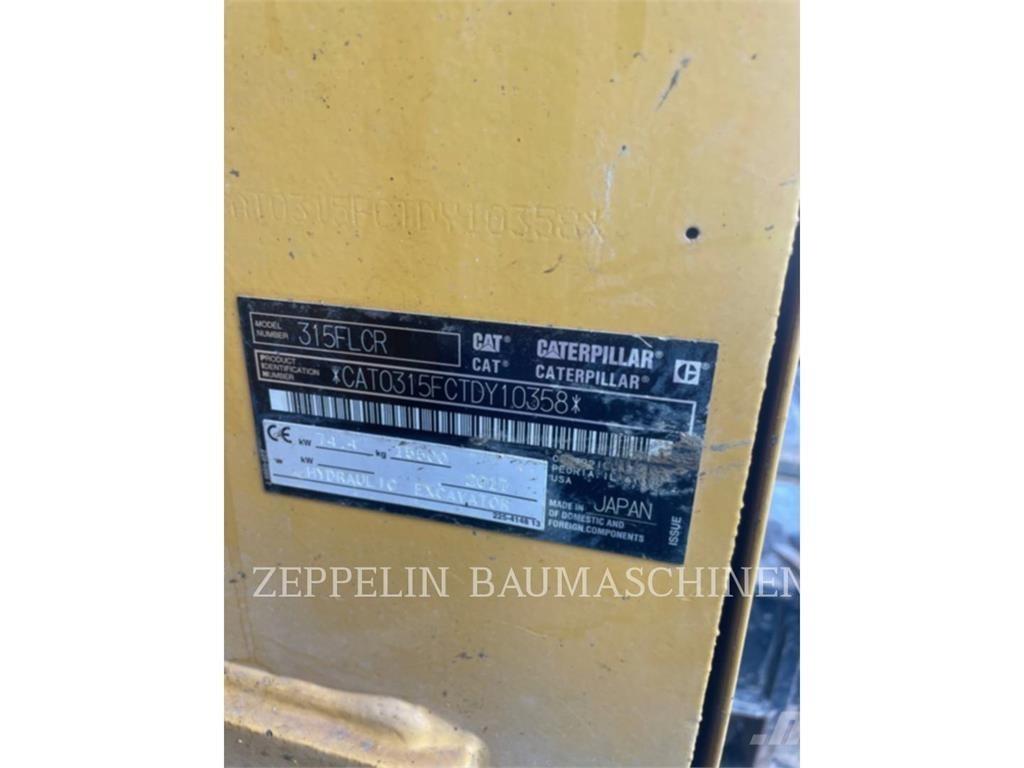 CAT 315FL Lánctalpas kotrók