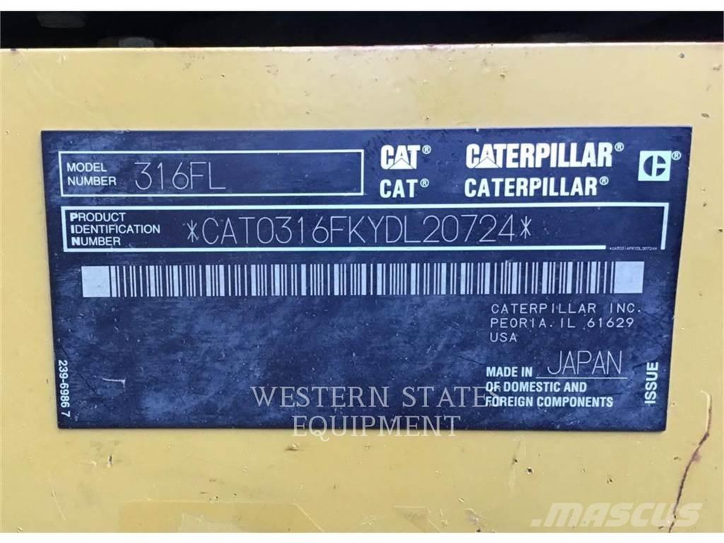 CAT 316F Lánctalpas kotrók