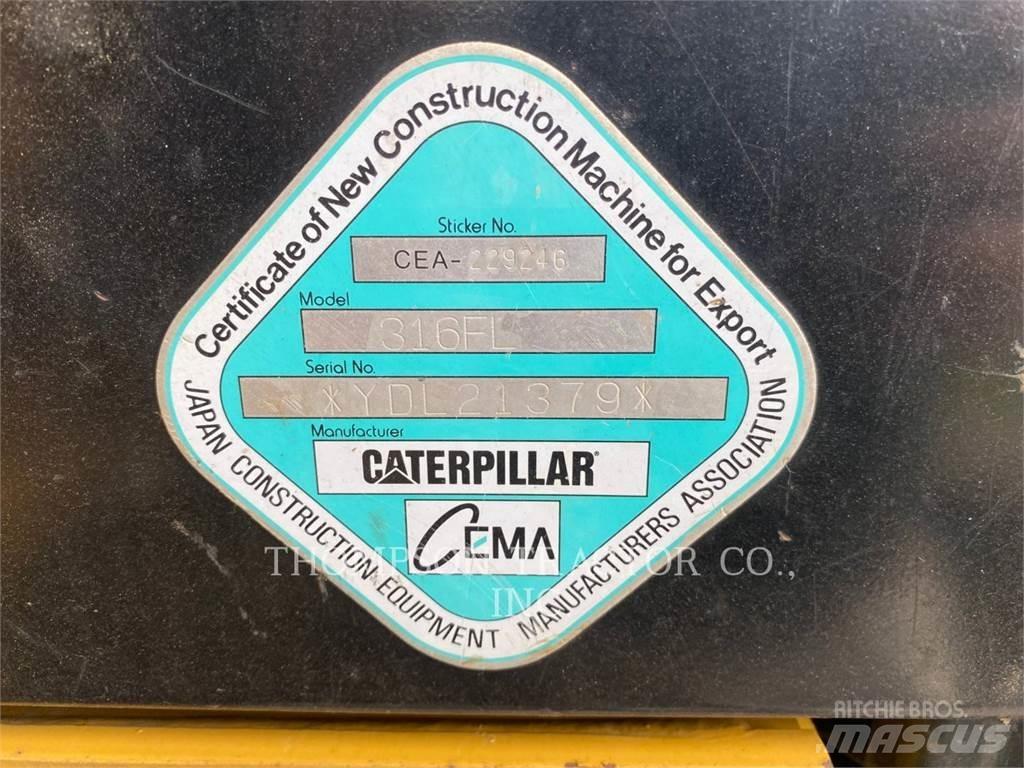 CAT 316FL Lánctalpas kotrók
