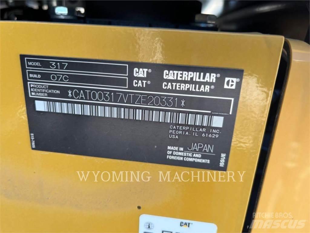 CAT 317 Lánctalpas kotrók