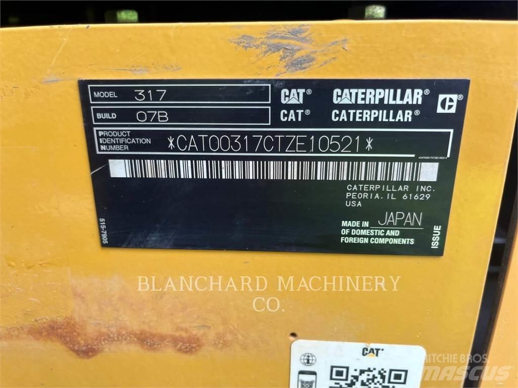 CAT 317 Lánctalpas kotrók