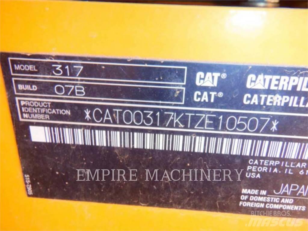 CAT 317-07 Lánctalpas kotrók