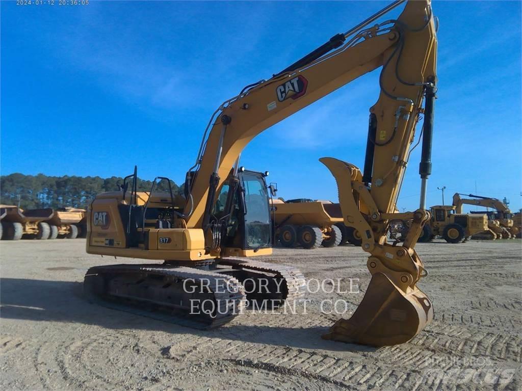 CAT 317-07 Lánctalpas kotrók