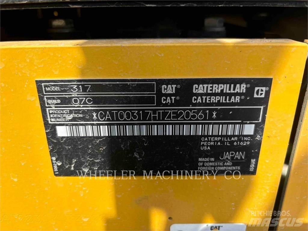CAT 317 CF Lánctalpas kotrók