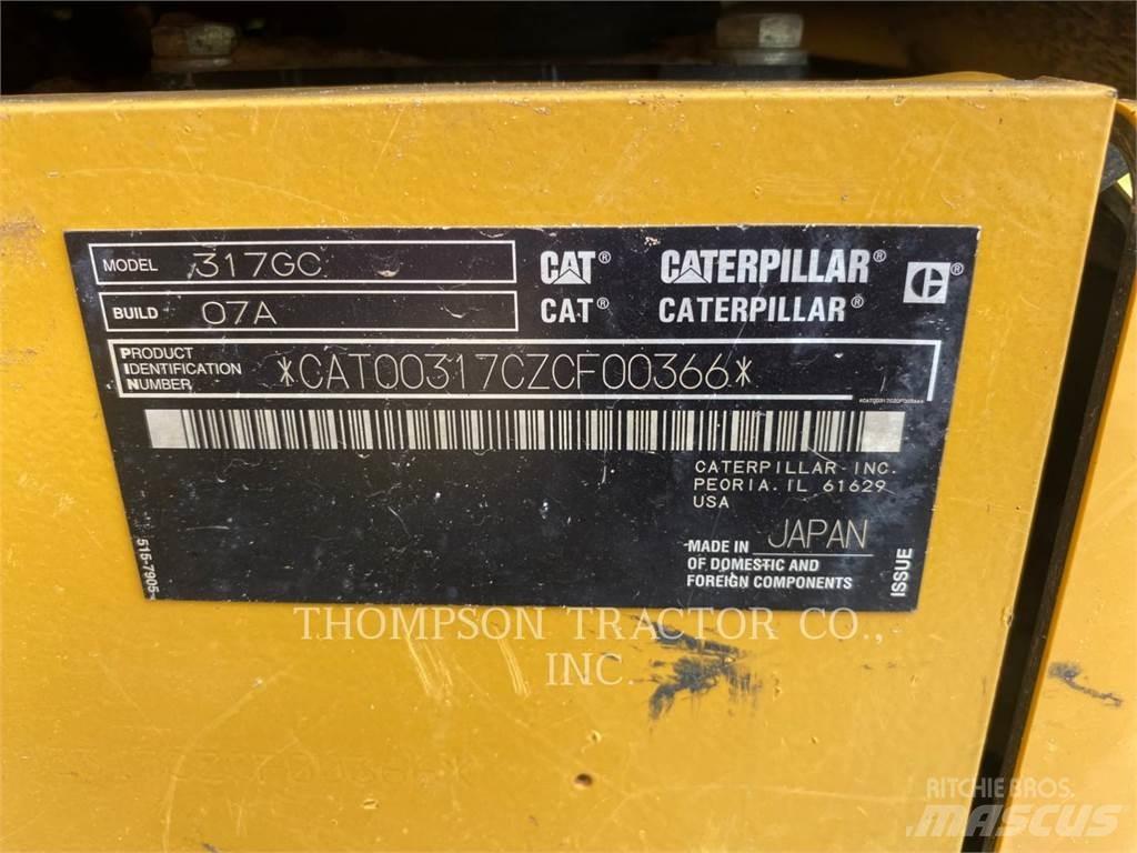 CAT 317 GC Lánctalpas kotrók