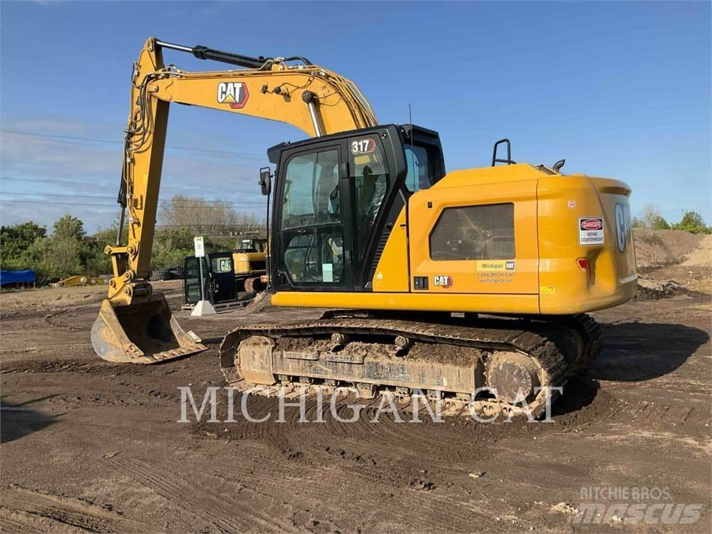 CAT 317 PQZ1 Lánctalpas kotrók