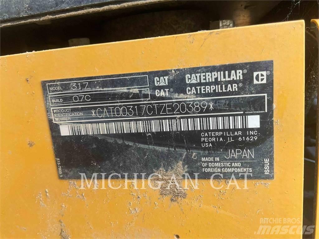 CAT 317 PQZ1 Lánctalpas kotrók