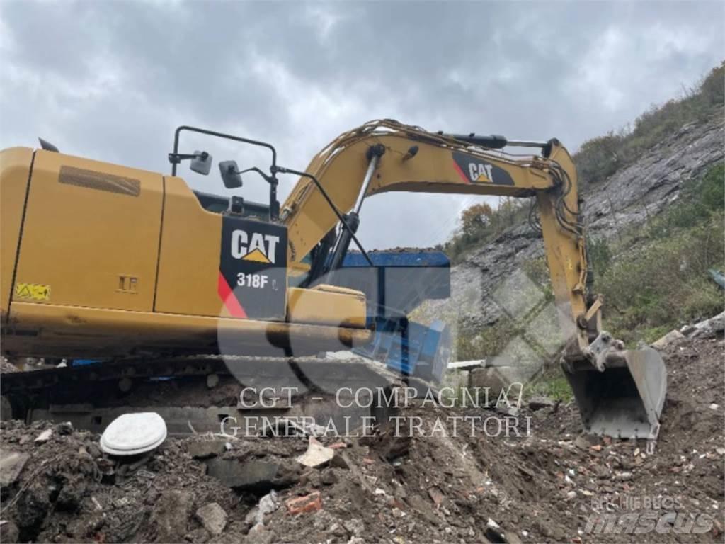 CAT 318F Lánctalpas kotrók