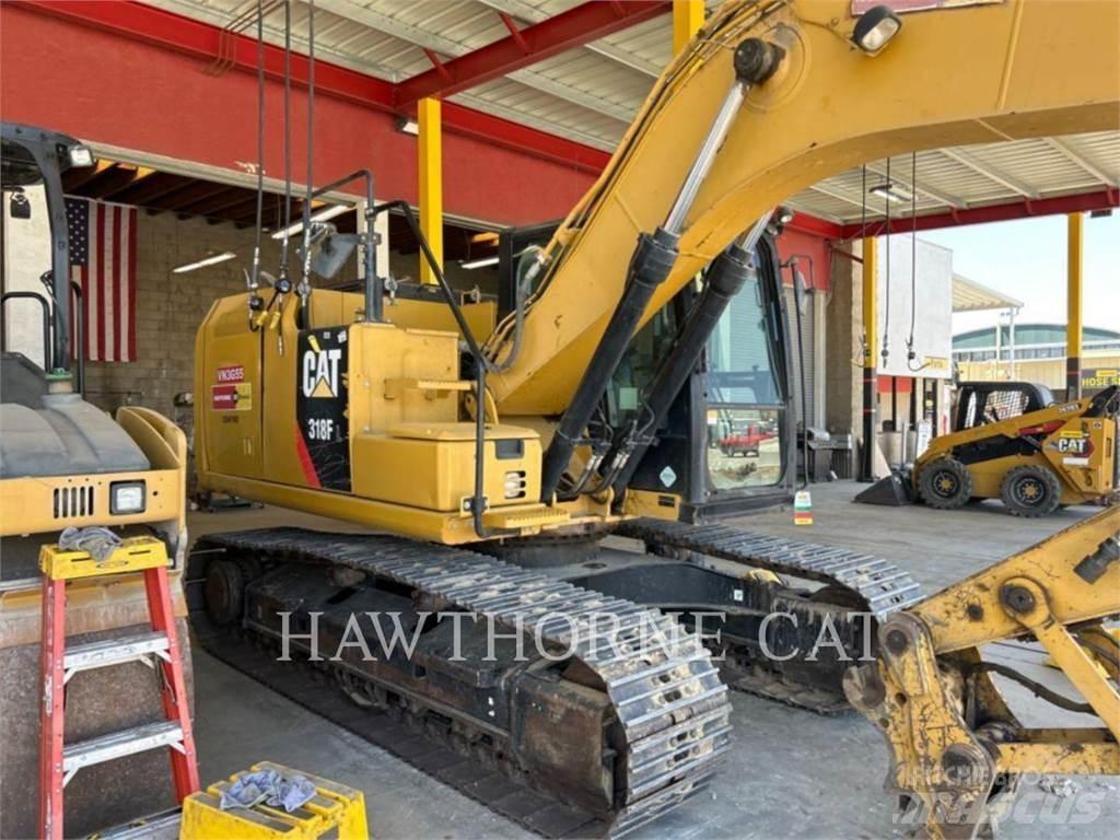 CAT 318F Lánctalpas kotrók