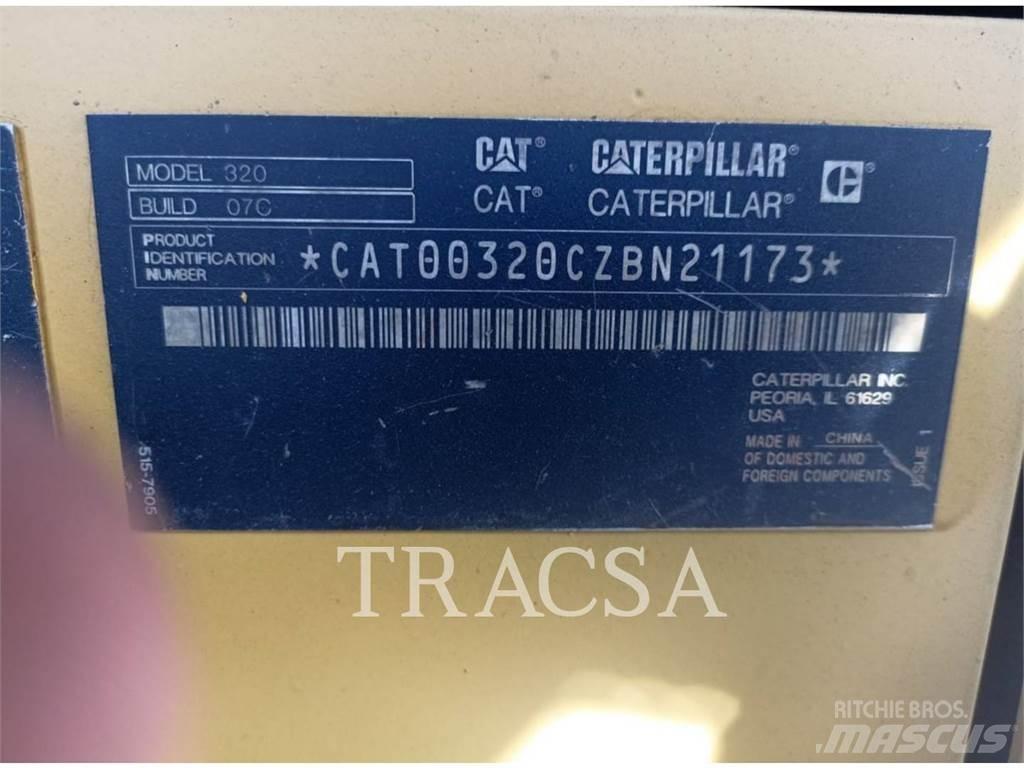 CAT 320 Lánctalpas kotrók
