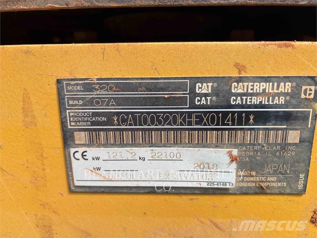CAT 320 Lánctalpas kotrók