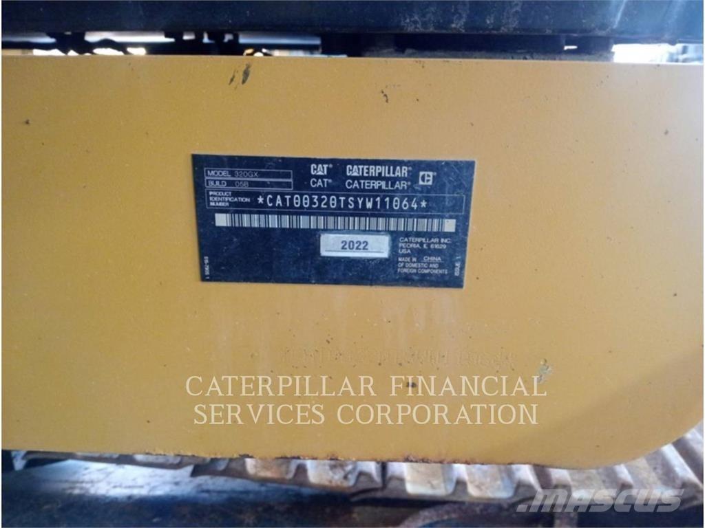 CAT 320-05GX Lánctalpas kotrók