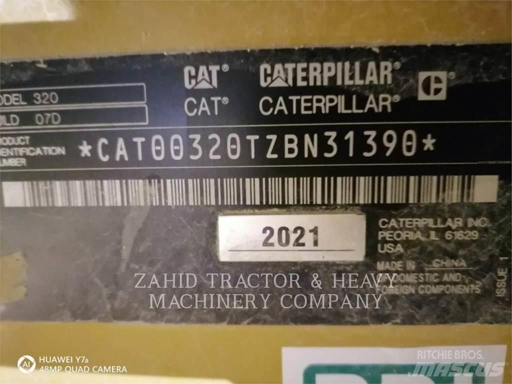 CAT 320-07 Lánctalpas kotrók