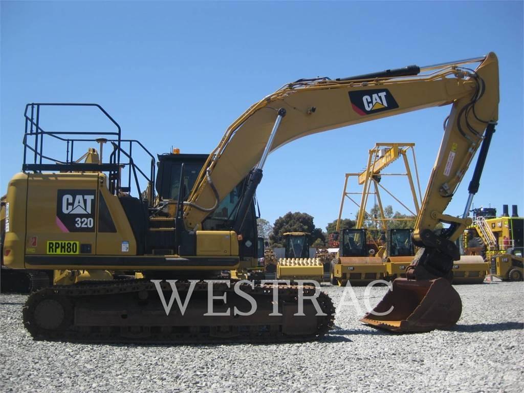 CAT 320-07 Lánctalpas kotrók