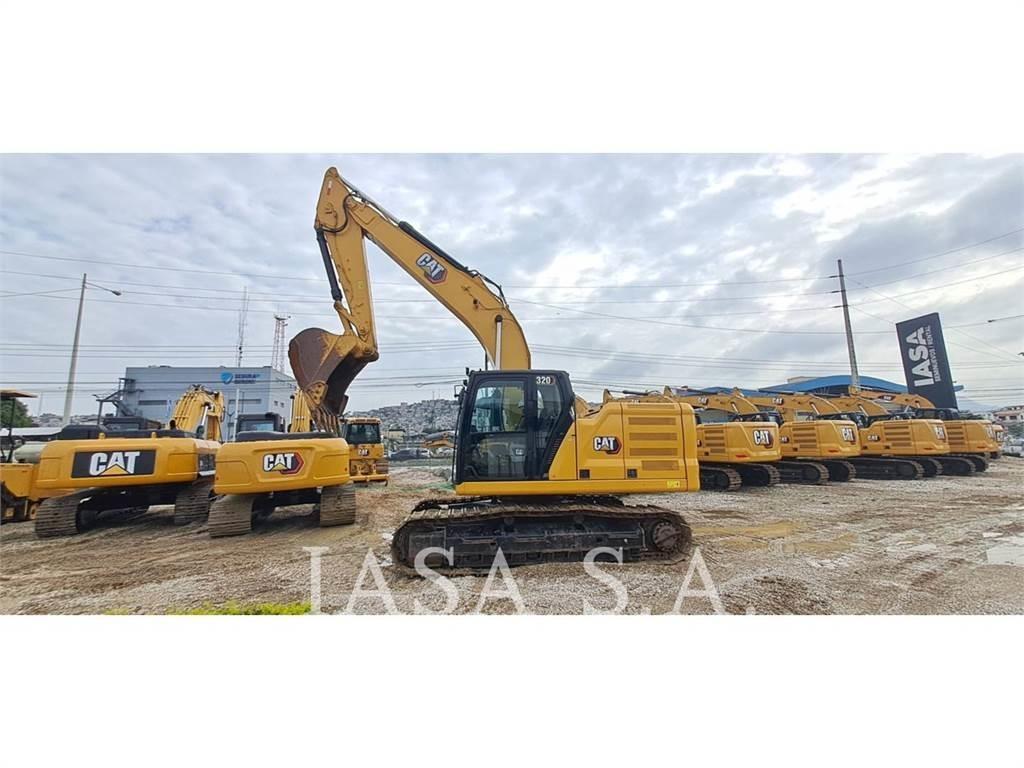 CAT 320-07 Lánctalpas kotrók