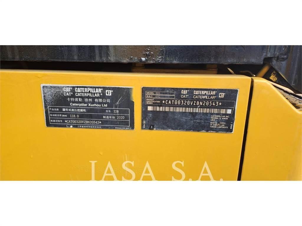 CAT 320-07 Lánctalpas kotrók
