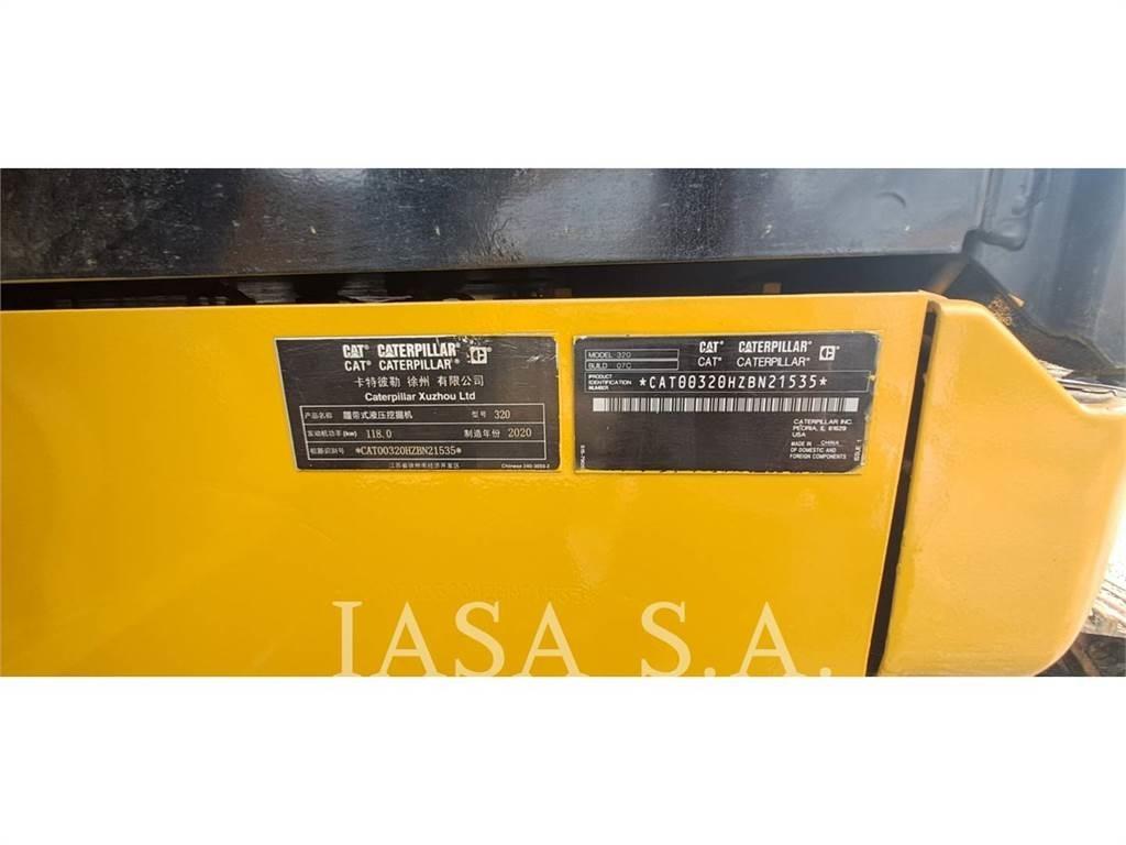 CAT 320-07 Lánctalpas kotrók