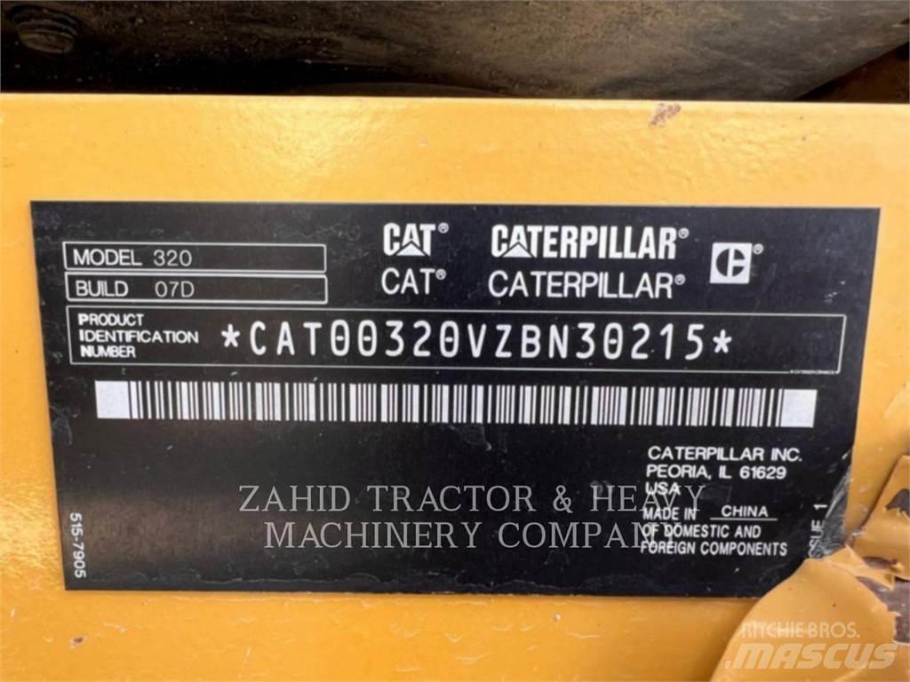 CAT 320-07 Lánctalpas kotrók