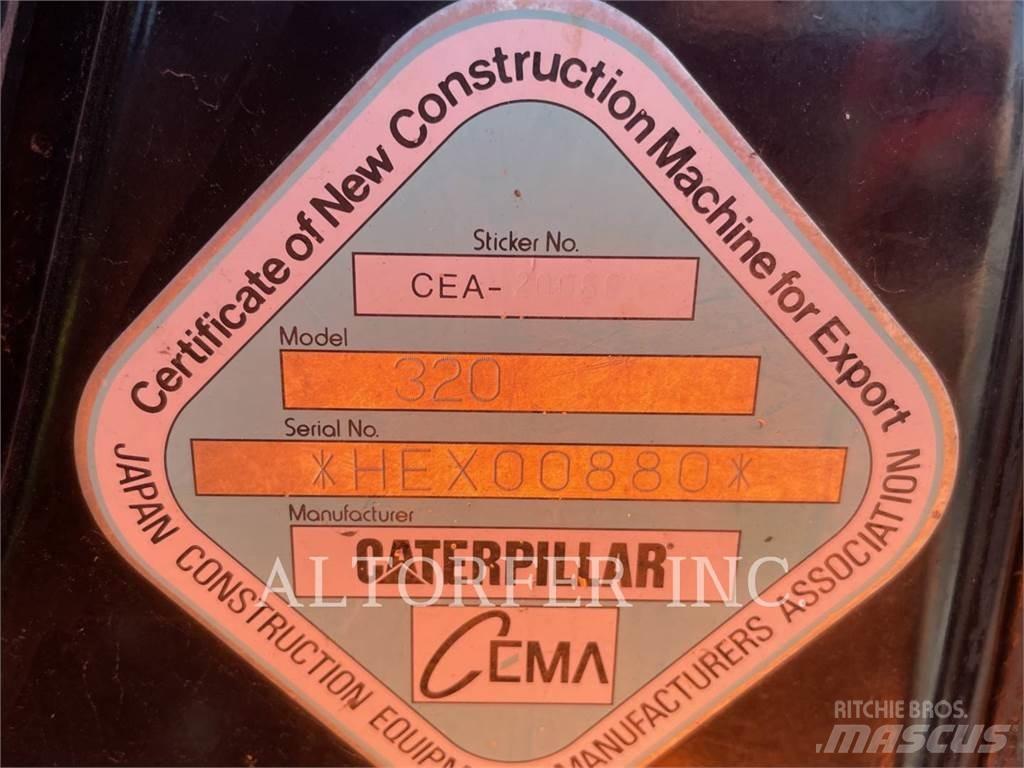 CAT 320-07 Lánctalpas kotrók
