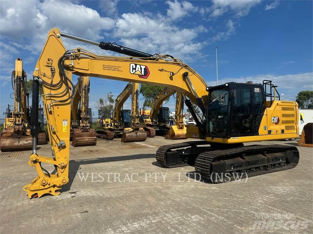 CAT 320-07 Lánctalpas kotrók