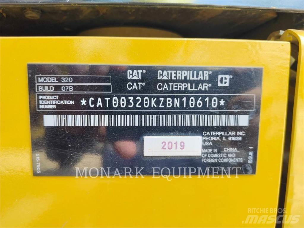 CAT 320-07 Lánctalpas kotrók