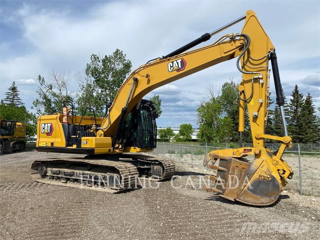 CAT 320-07 Lánctalpas kotrók