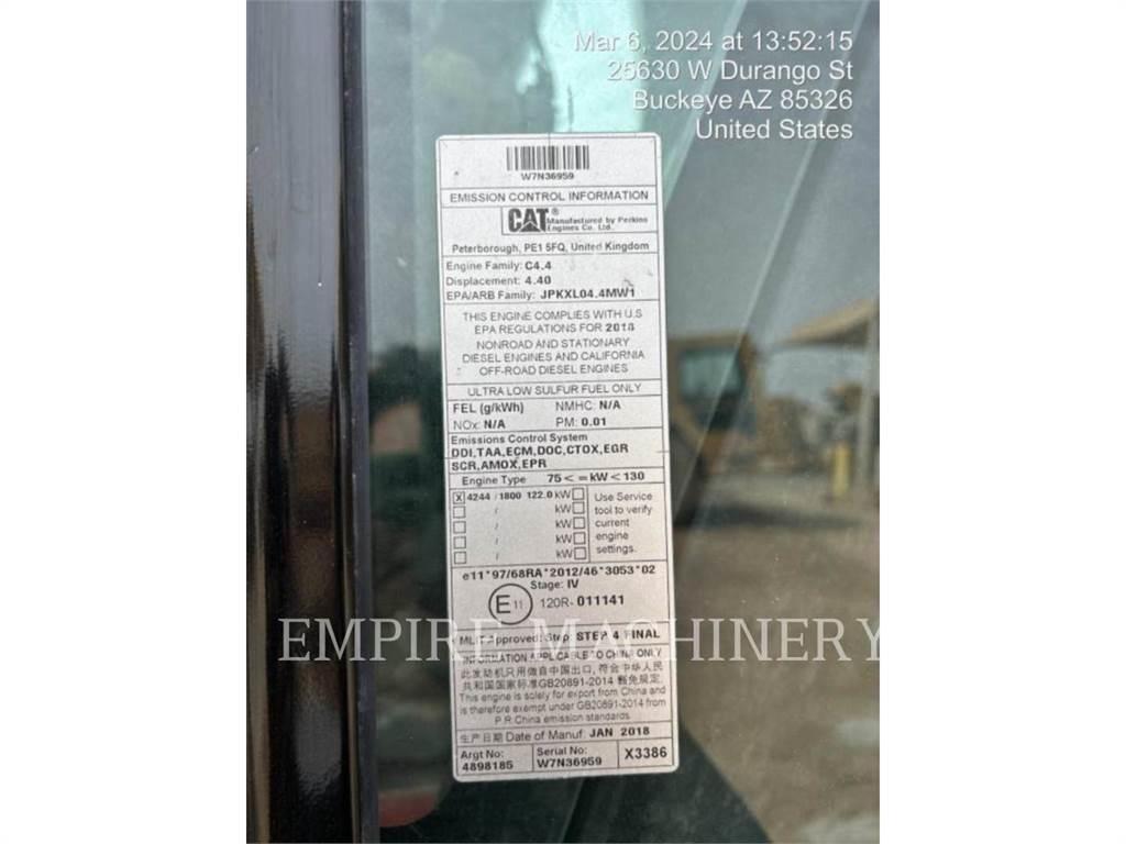 CAT 320-07 P Lánctalpas kotrók