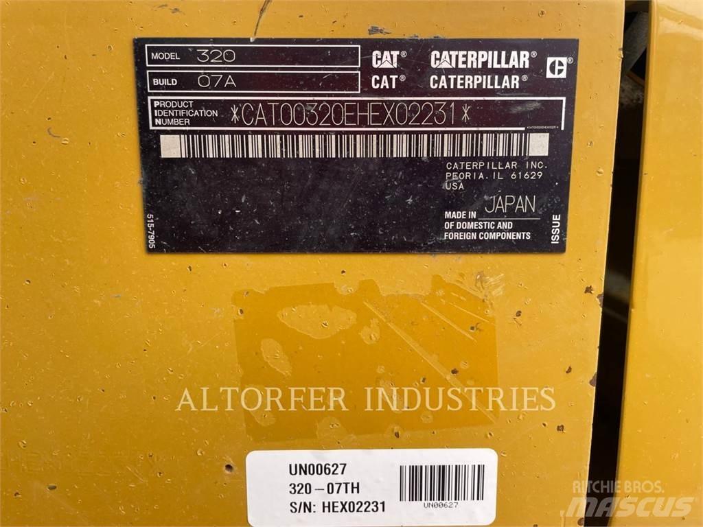 CAT 320-07 TH Lánctalpas kotrók
