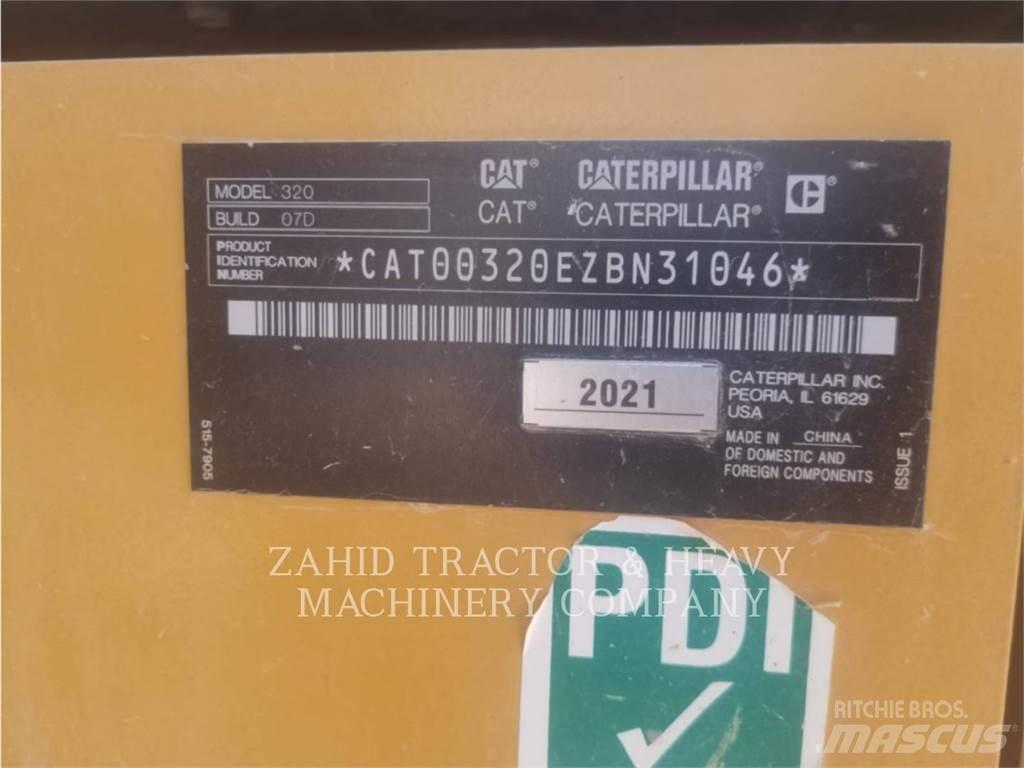 CAT 320-07D Lánctalpas kotrók