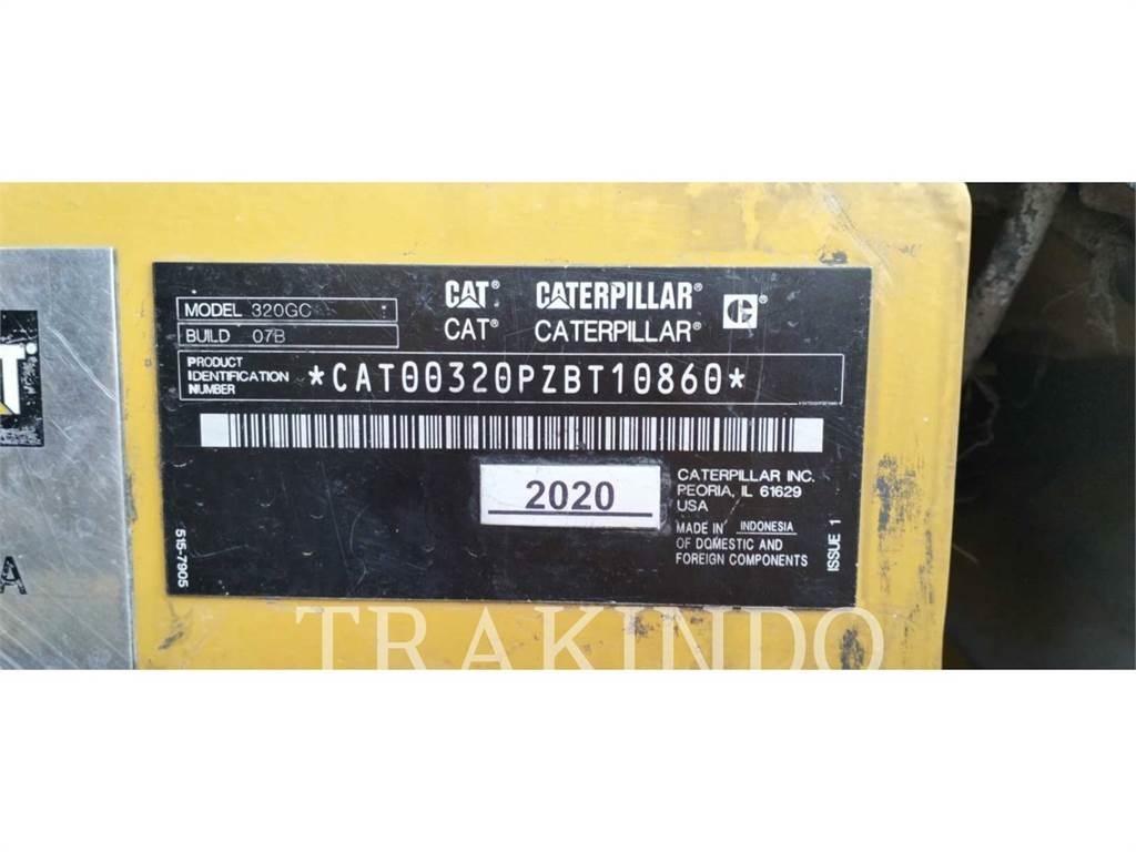 CAT 320-07GC Lánctalpas kotrók