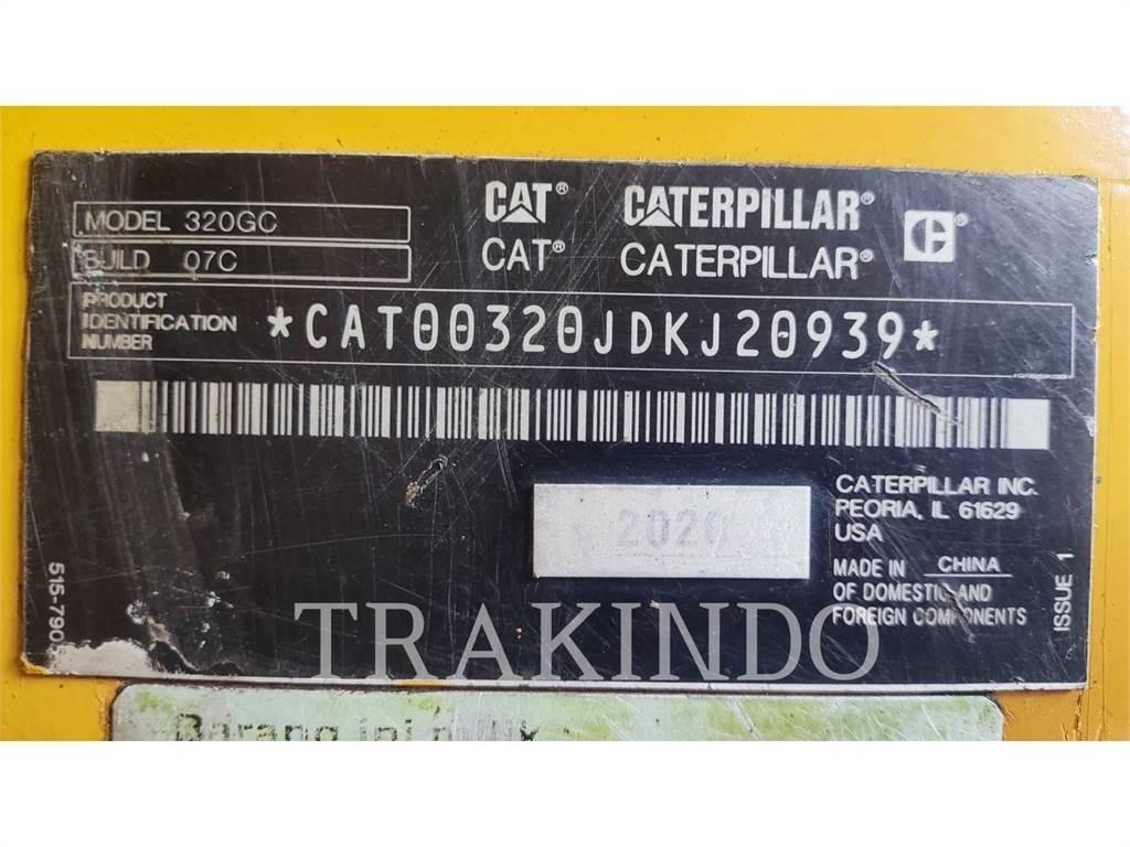 CAT 320-07GC Lánctalpas kotrók