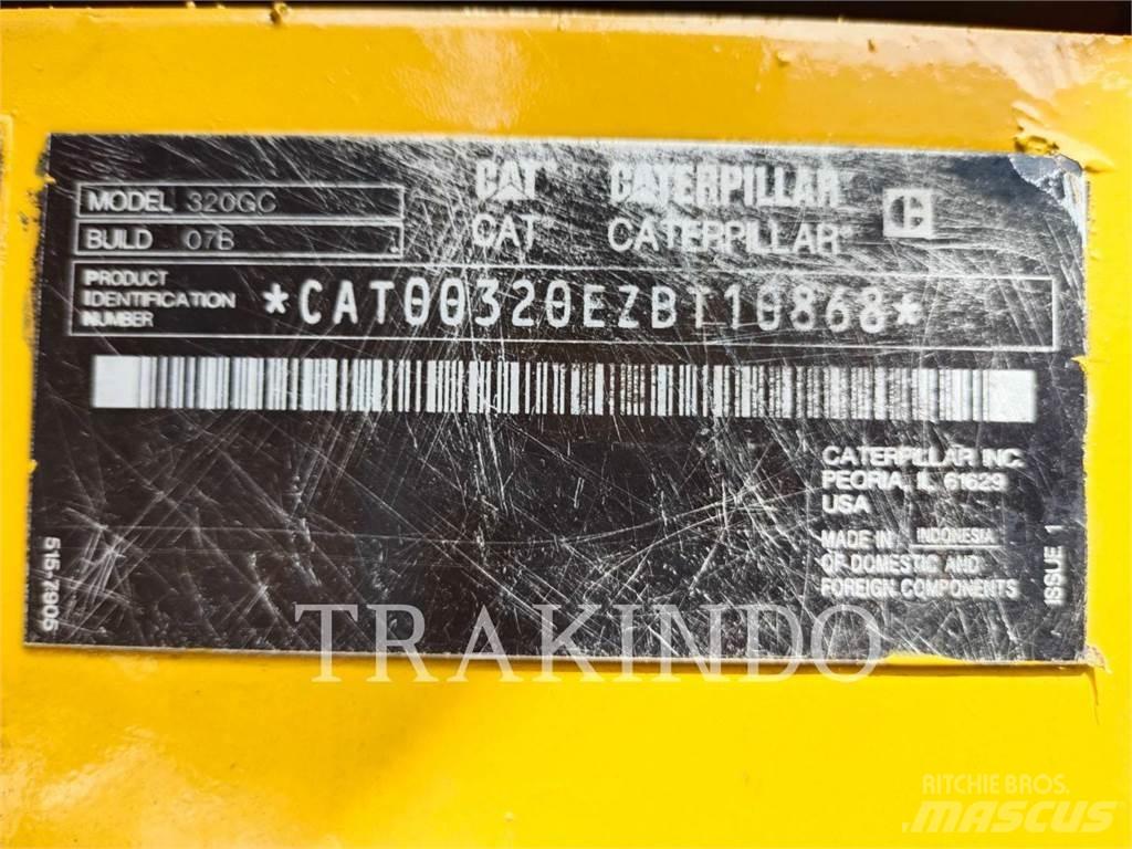 CAT 320-07GC Lánctalpas kotrók