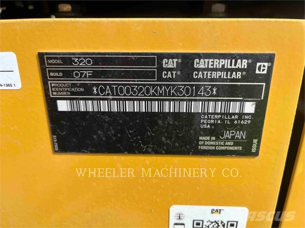 CAT 320 CF Lánctalpas kotrók