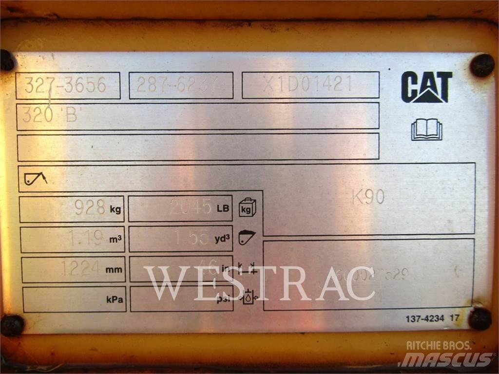 CAT 320B Kanalak