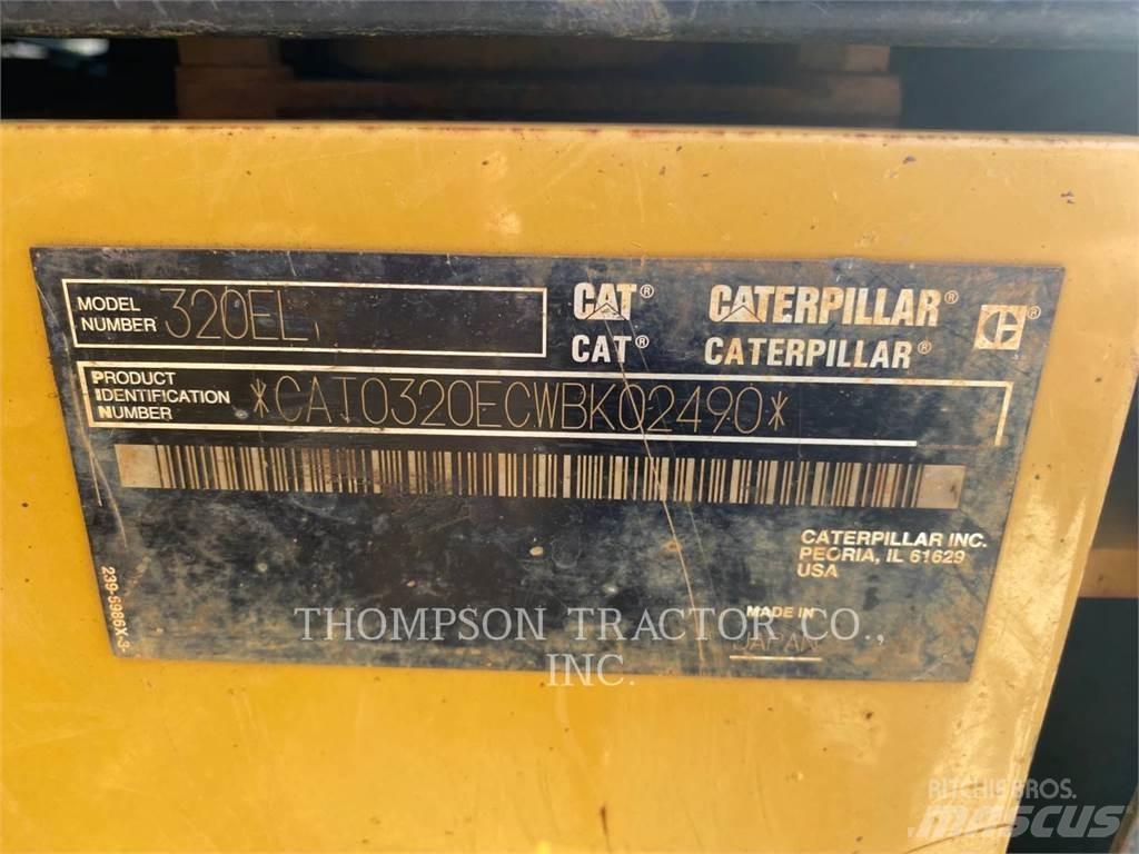 CAT 320EL Lánctalpas kotrók