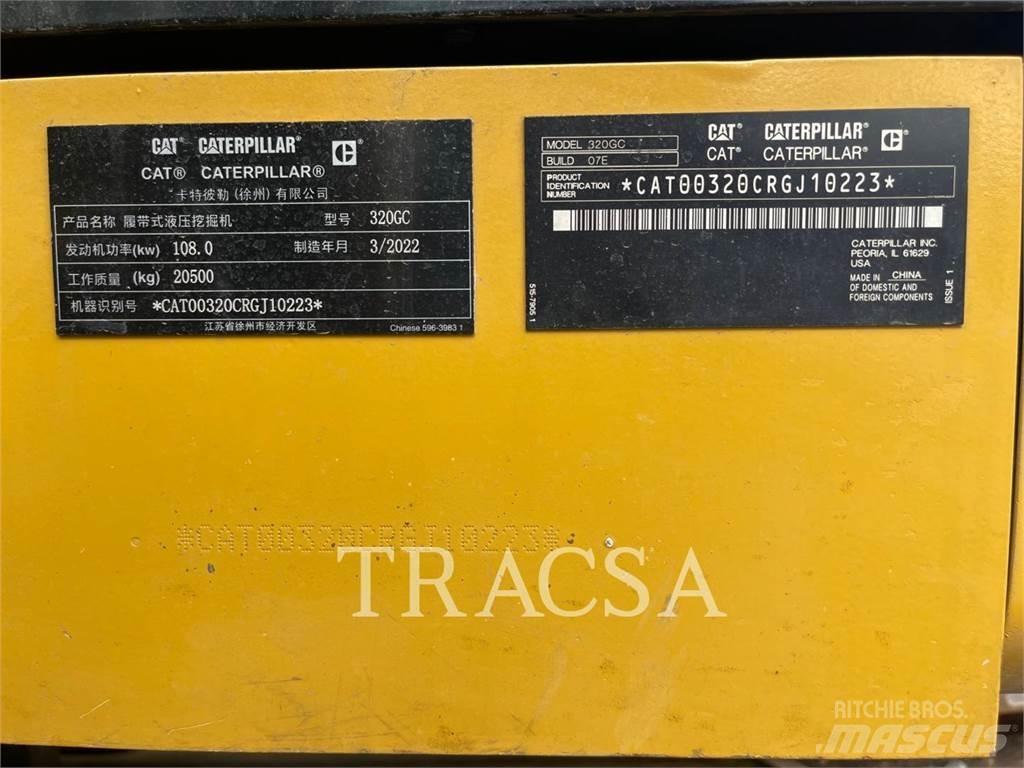 CAT 320GC Lánctalpas kotrók
