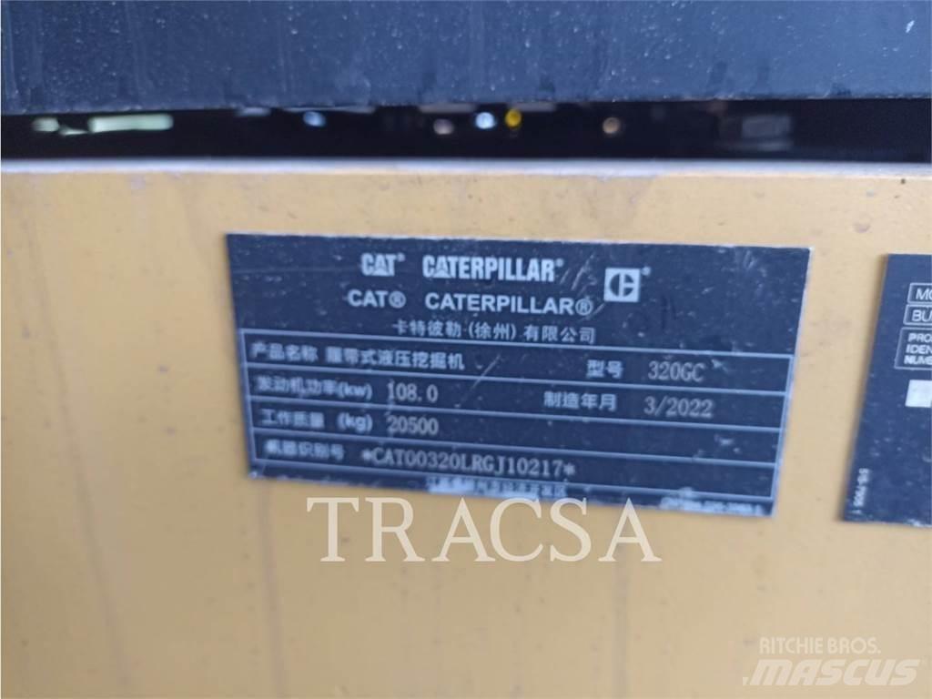 CAT 320GC Lánctalpas kotrók